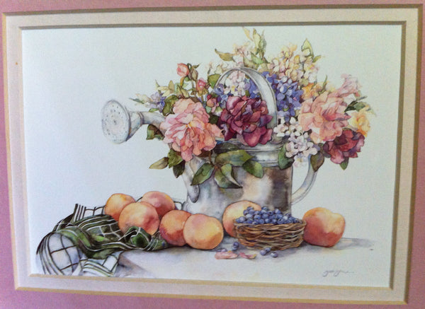 Jodi Jensen "Southern Hospitality" 1991 Art Painting Lithograph