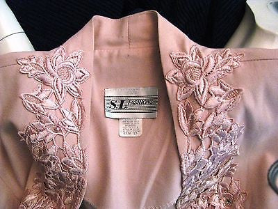 Pink Jacket S.L. Fashions Size 12