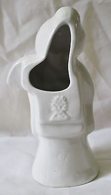 Vintage Japanese Geisha White Ceramic Soy Sauce Dispenser