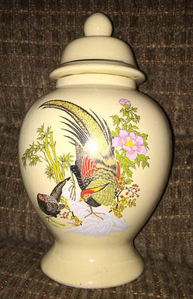 Vase Jar Hand-Painted Vintage