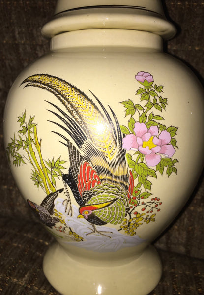 Vase Jar Hand-Painted Vintage