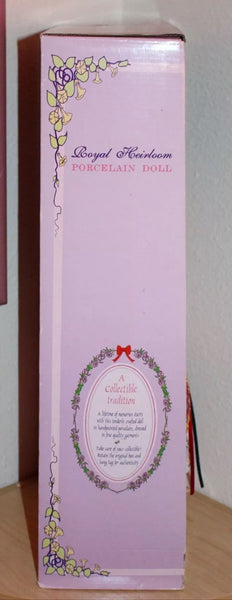 Collectible Royal Heirloom Porcelain Doll Victoria Special Edition