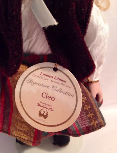 Petite Porcelain Doll Signature Collection Limited Edition "Cleo"