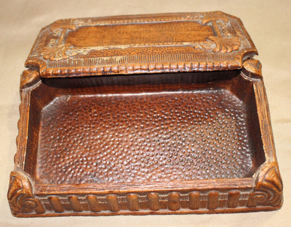 Vintage Collectible Jewelry Box Brown