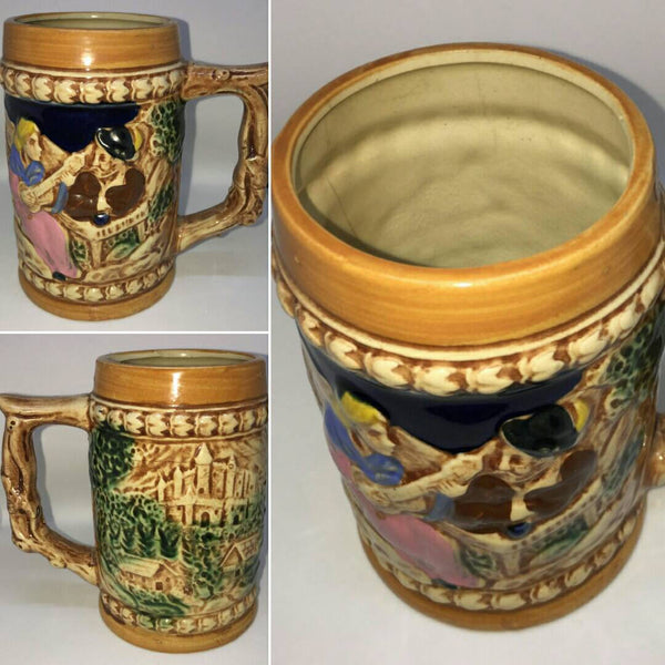 Heidelberg Schloss Vintage Bavarian Style Beer Mug Made in Japan