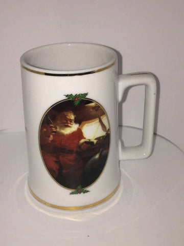 Coca-Cola Vintage Mug Santa Claus Cup "Good Boys and Girls" Collector Edition