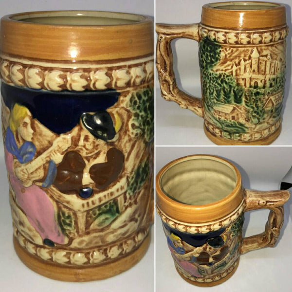 Heidelberg Schloss Vintage Bavarian Style Beer Mug Made in Japan