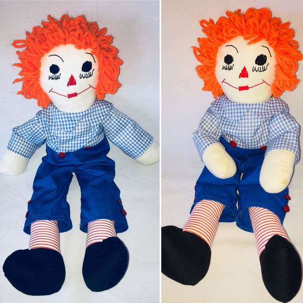 Lovely Raggedy Andy Doll 25 Inches Long