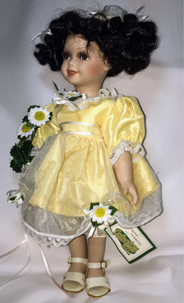 Ceramic Doll Vintage Designed Exclusively for Collections Etc