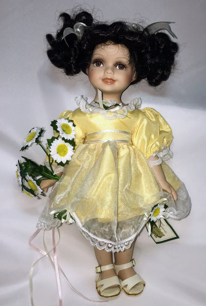 Ceramic Doll Vintage Designed Exclusively for Collections Etc