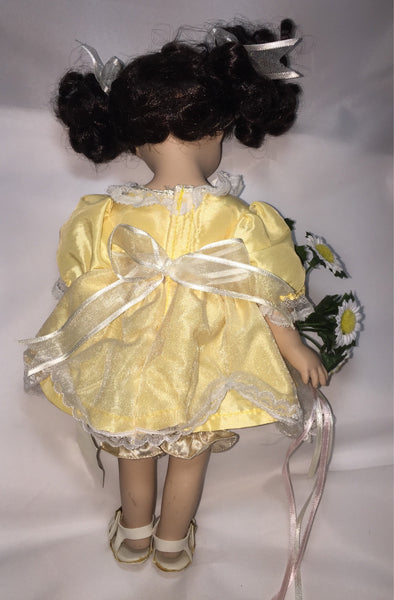Ceramic Doll Vintage Designed Exclusively for Collections Etc