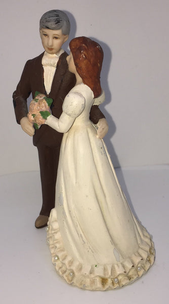 Cake Topper Vintage 1992 Lefton China Hand Painted #00777