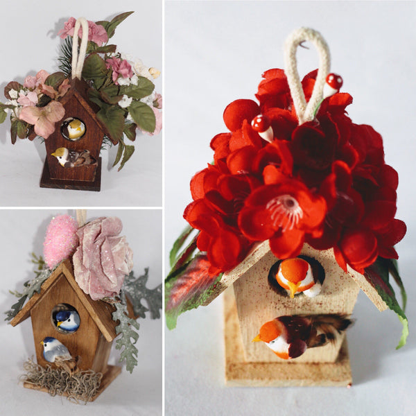 Handcraft Decorated Mini Bird House