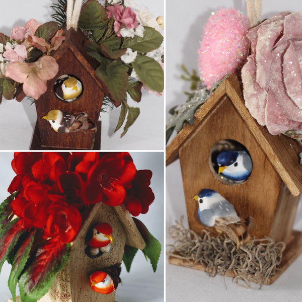 Handcraft Decorated Mini Bird House