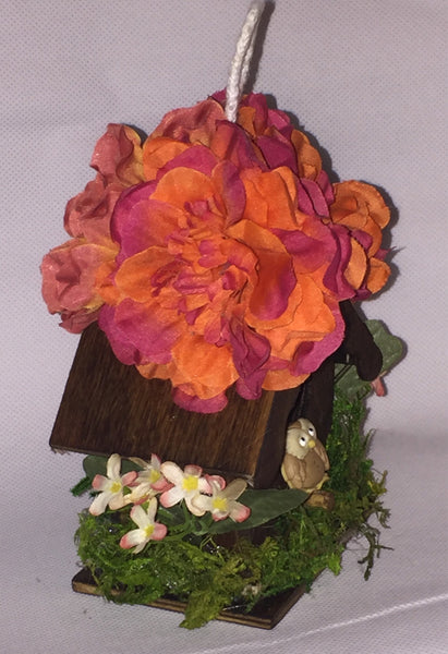 Handcraft Decorated Floral Mini House