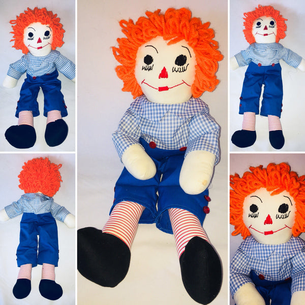 Lovely Raggedy Andy Doll 25 Inches Long