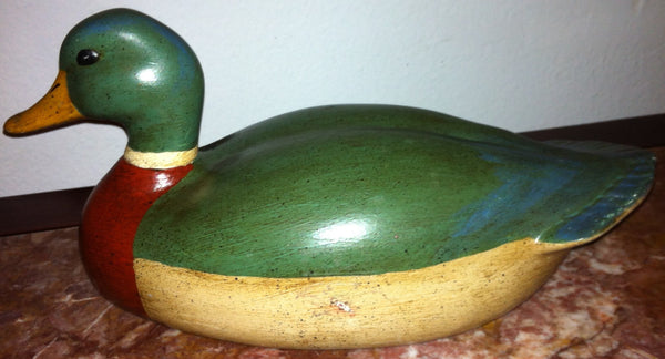 Ceramic Handmade Duck Vintage Collectible