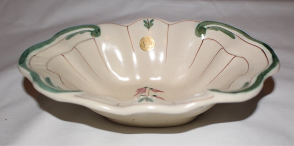 Deep Plate Bowl by Bo Fajans, Gefle Scandinavian Pottery