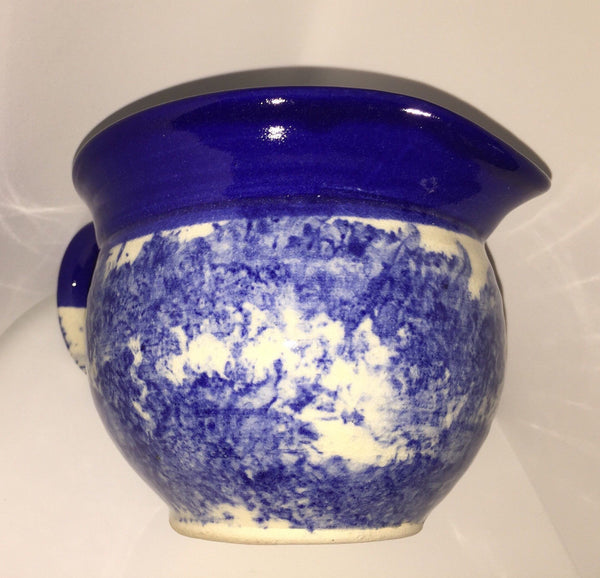 Handmade Ceramic Blue Pot Big Cup Vase