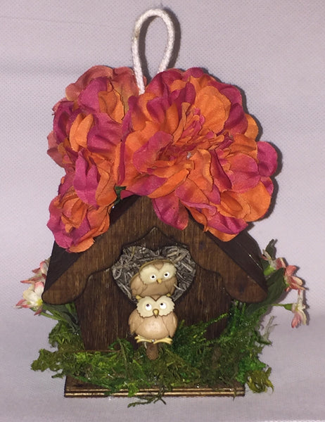 Handcraft Decorated Floral Mini House