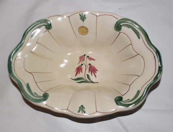 Deep Plate Bowl by Bo Fajans, Gefle Scandinavian Pottery