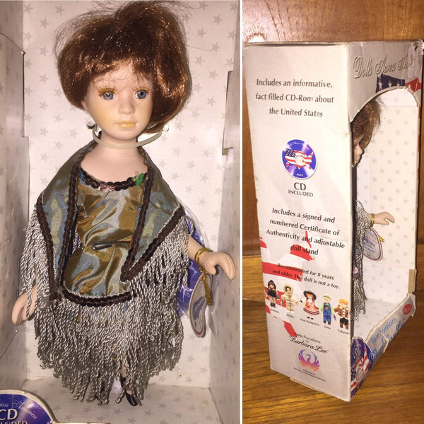 Dolls Across America Limited Edition Collection Porcelain Doll