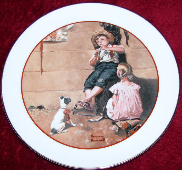 Norman Rockwell “Young Love Series” Commemorative Plate