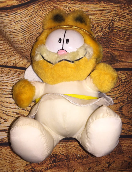 Plush with Angel Wings Vintage 1980's Garfield Cat