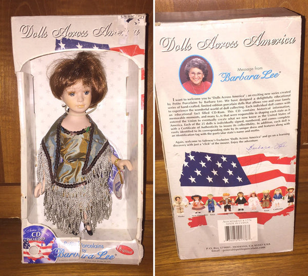 Dolls Across America Limited Edition Collection Porcelain Doll