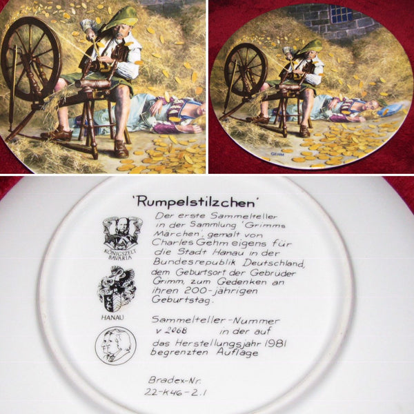 Collectible Plate “Rumpelstilzchen” by Charles Gehm