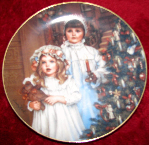 RECO “Christmas Magic” Month of December Collectible Plate #1954CM