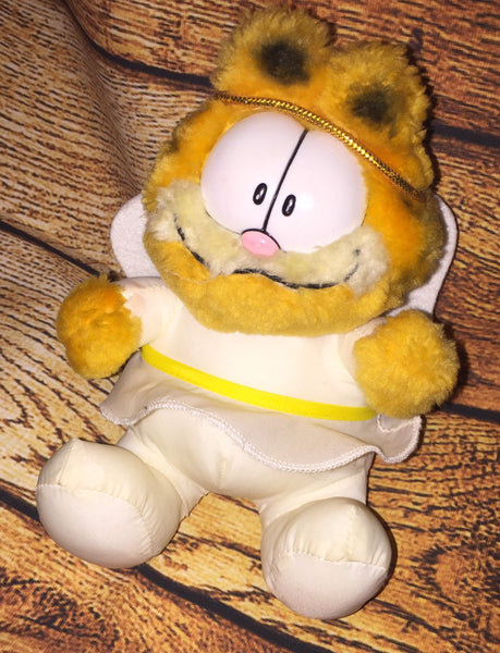 Plush with Angel Wings Vintage 1980's Garfield Cat