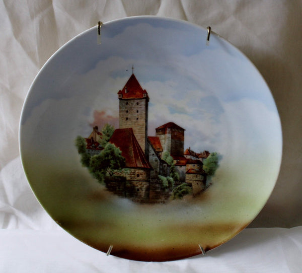 Vintage Collectible OLD NUREMBERG Bavaria Germany Castle Plate