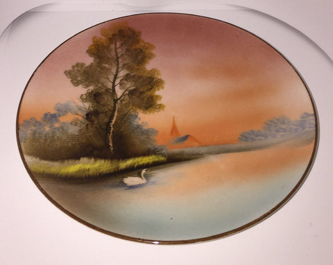 Vintage Collectible NORITAKE Hand-Painted Plate