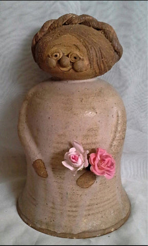 Handmade Ceramic Pottery Decorative Granny, Nanny