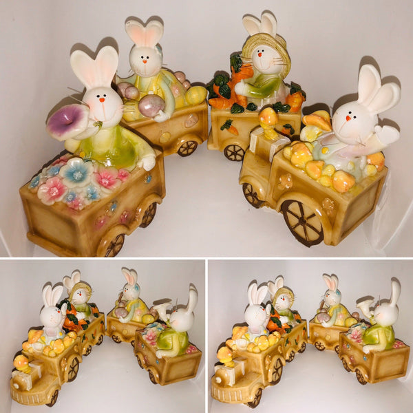 Easter Bunny Train by Studio 33 Vintage Collectible