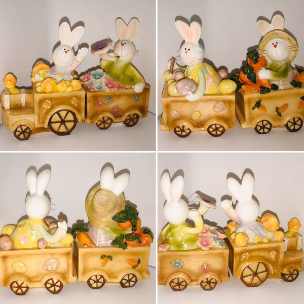 Easter Bunny Train by Studio 33 Vintage Collectible