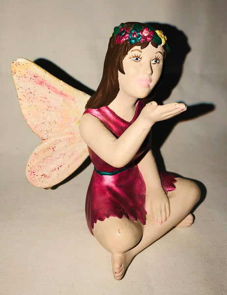 Garden Fairy in a Sitting Position 1995 Vintage