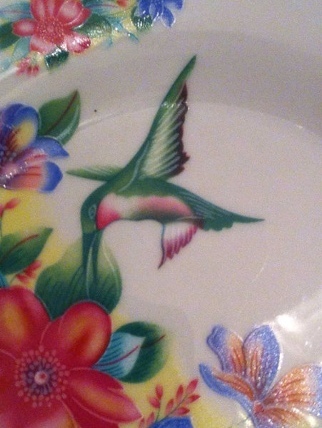 Collectible Plate "Hamming Bird In Flight" Exclusively by Ashton Hall