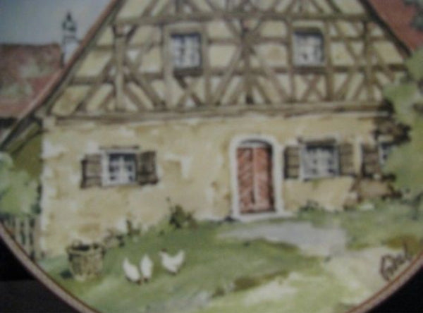 Karl Bedal 1986 Mittelfrankenhaus in Ernhofen Middle Franconian House Plate