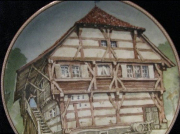 Karl Bedal1986  Bodenseehaus in Immenstaad Lake House Plate