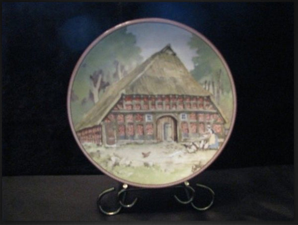 Karl Bedal1985  Niedersachsenhaus bei Thedinghausen Lower Saxonian House Plate