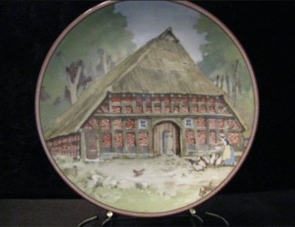 Karl Bedal1985  Niedersachsenhaus bei Thedinghausen Lower Saxonian House Plate