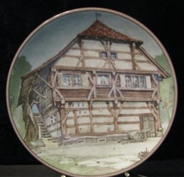 Karl Bedal1986  Bodenseehaus in Immenstaad Lake House Plate