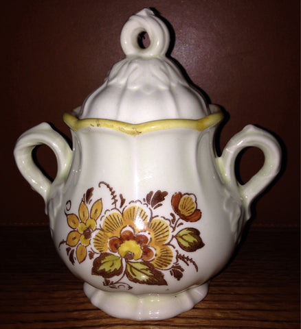 METLOX POPPY TRAIL Sugar Bowl with Lid