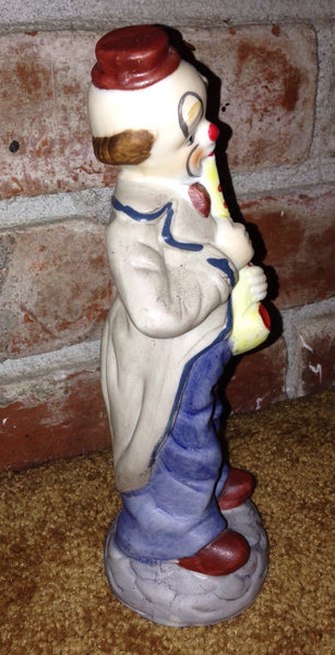 Enesco Designed Giftware Ceramic Clown Playing Saxophone