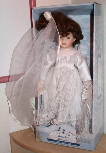 Bridal Collection Doll 1996 Genuine Porcelain