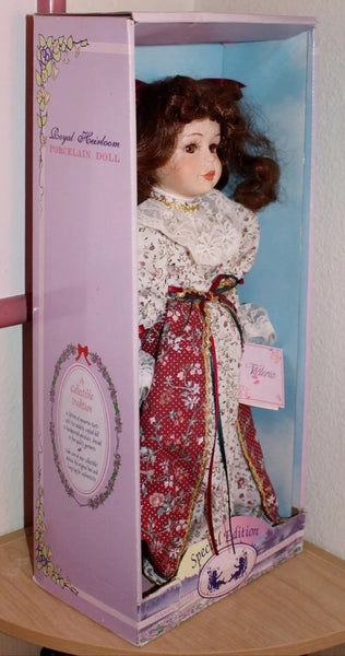 Collectible Royal Heirloom Porcelain Doll Victoria Special Edition