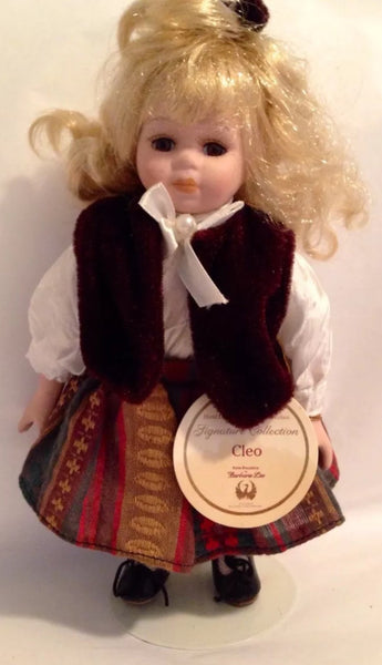 Petite Porcelain Doll Signature Collection Limited Edition "Cleo"