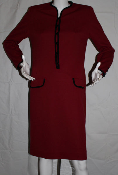 The 1 East Custom Collection Vintage 60's Dress Size 10 Red